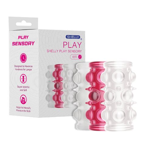 Bao cao su đôn dên khúc Shelly Play Sensory (Giao ngẫu nhiên)