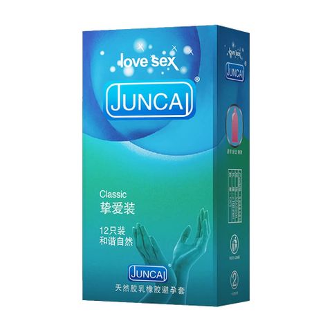 Bao cao su Juncai Classic - Mềm và mỏng - Hộp 12 cái