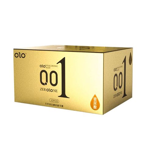 Bao cao su OLO 0.01 gân gai - Siêu mỏng, kéo dài thời gian - Hộp 10 cái