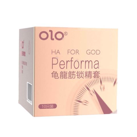 Bao cao su OLO 0.01 Performa Ha For God - Siêu mỏng, kéo dài thời gian - Hộp 10 cái