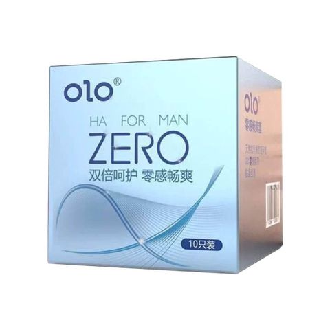 Bao cao su OLO 0.01 Zero Ha For Man - Siêu mỏng, nhiều gel bôi trơn - Hộp 10 cái