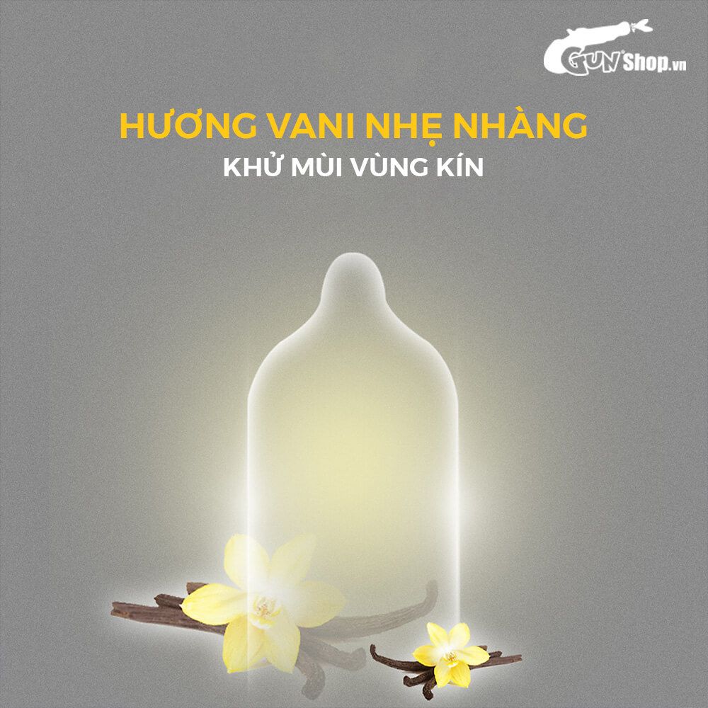 Bao cao su Shell Sensitive Prolong - Siêu mỏng 0.03mm, kéo dài thời gian - Hộp 10 cái