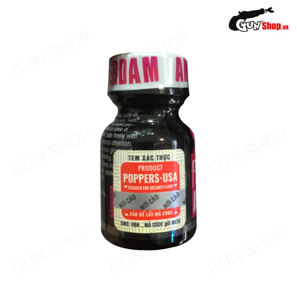 Chai hít tăng khoái cảm Popper PWD USA Amsterdam Pink - Chai 10ml