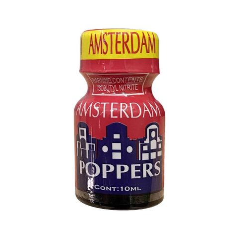 Chai hít tăng khoái cảm Popper PWD USA Amsterdam Red - Chai 10ml
