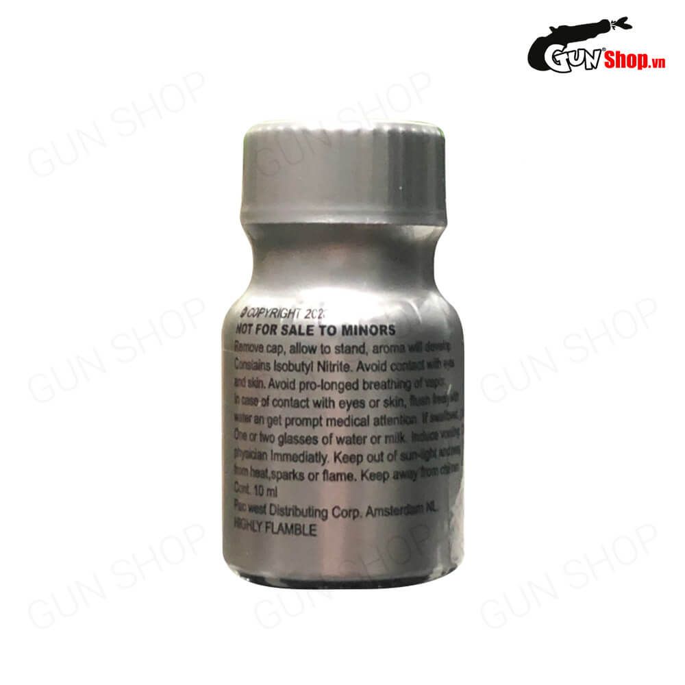 Chai hít tăng khoái cảm Popper PWD USA Iron Fist - Chai 10ml