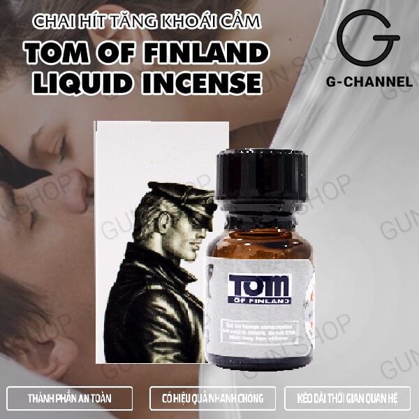 Chai hít tăng khoái cảm Popper PWD USA Tom Of Finland Liquid Incense - Chai 10ml