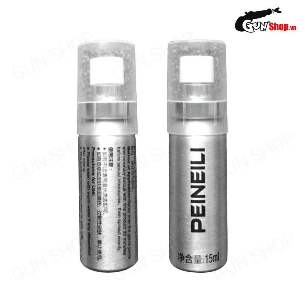 Chai xịt HongKong Peineili kéo dài thời gian - Chai 15ml