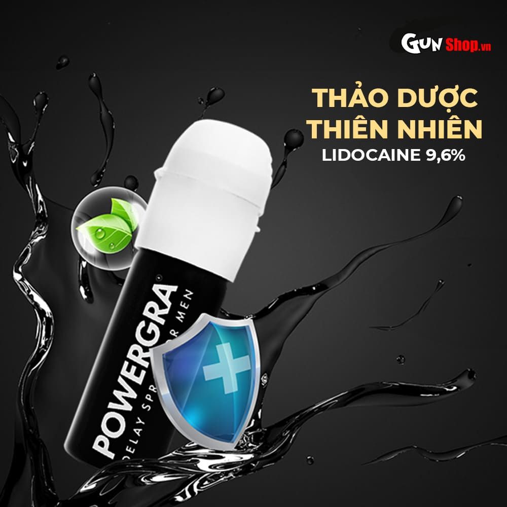 Chai xịt Powergra Delay Spray For Men kéo dài thời gian - Chai 13ml