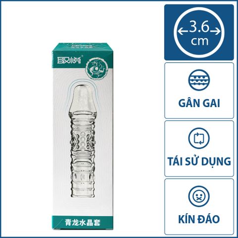 Bao cao su HongKong - tăng kích thước (gân, điểm nổi) cao cấp