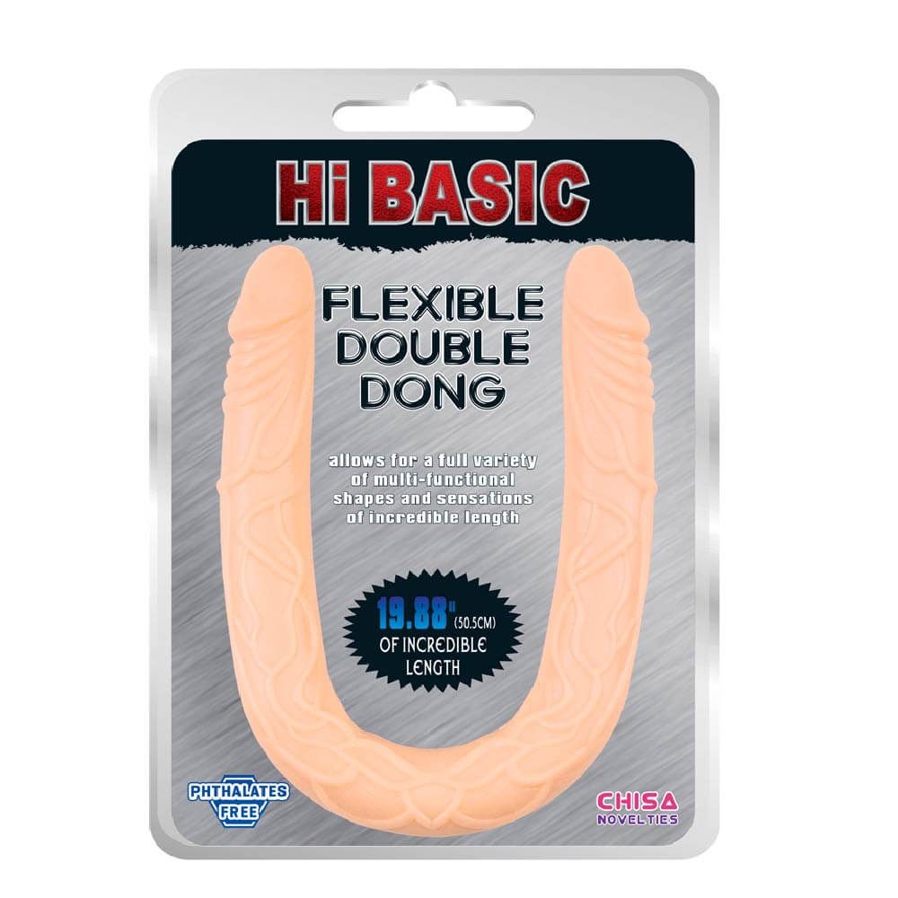 Dương vật giả 2 đầu Chisa Hi Basic Flexible Dong