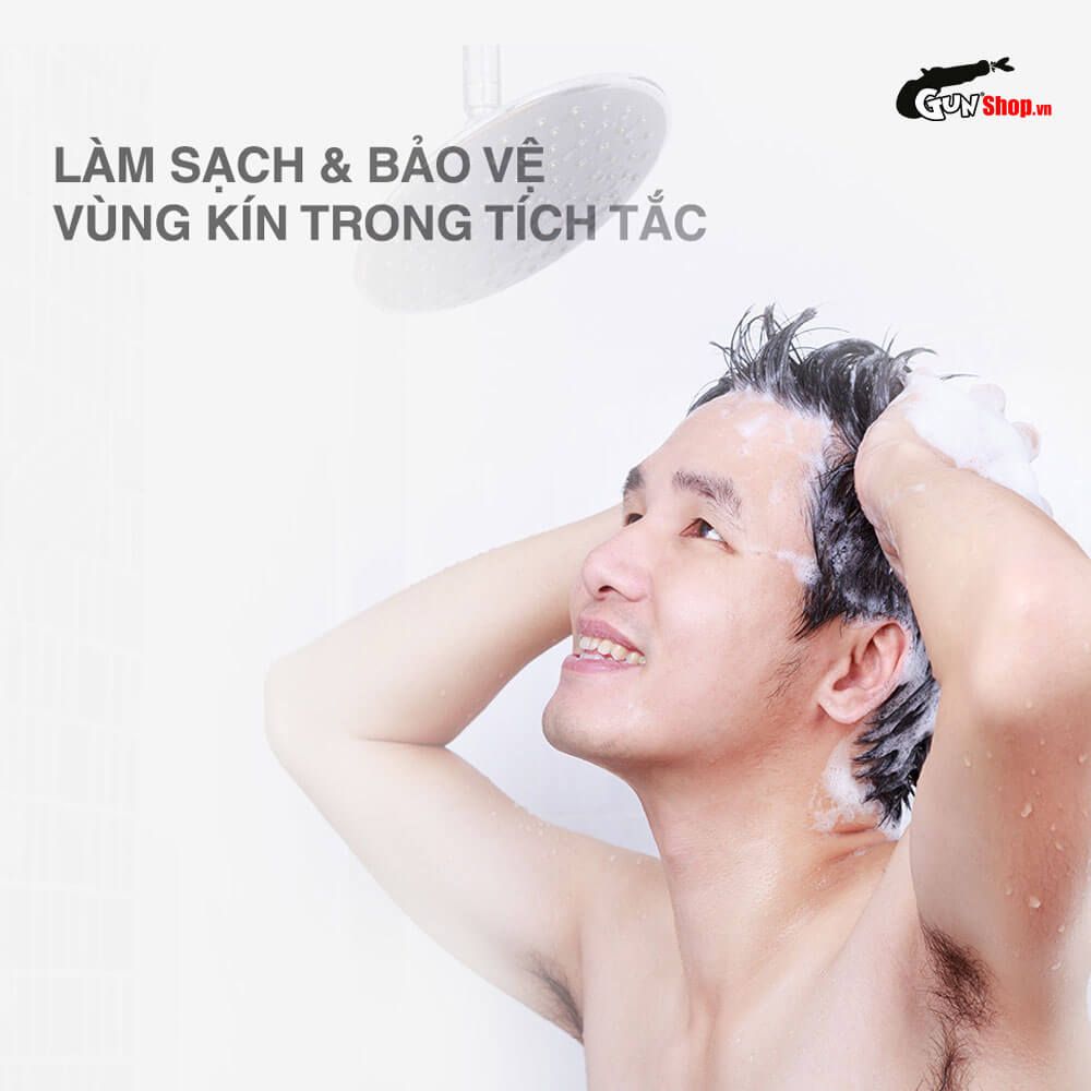 Dung dịch vệ sinh nam dạng bọt, hương thơm nam tính Shell Masculine Scents - 100ml