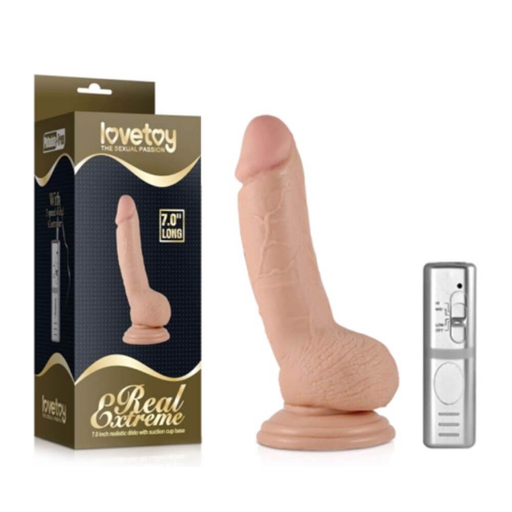 Dương vật giả dính tường Lovetoy Real Extreme 7.0