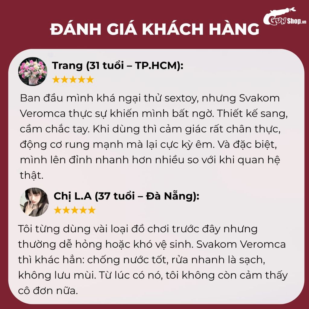 Dương vật giả đa năng Svakom Veromca