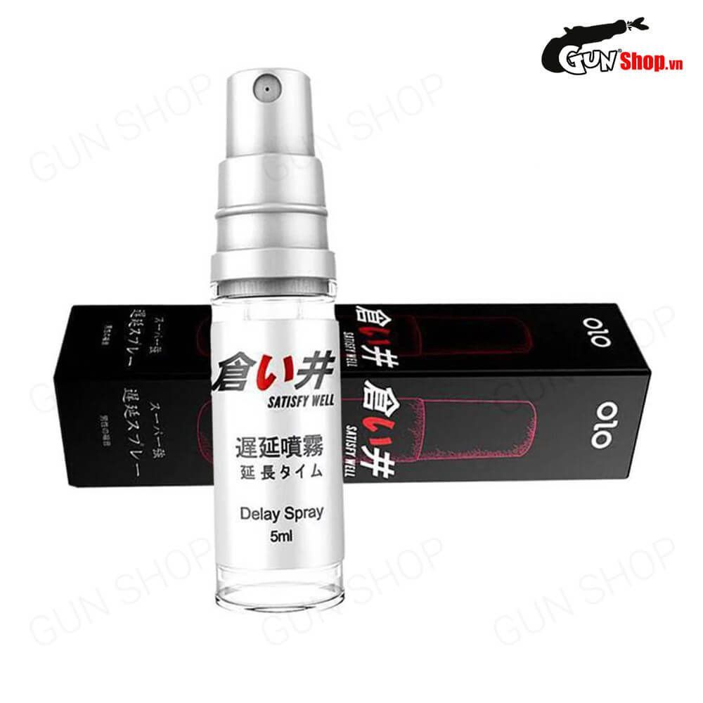 Gel bôi OLO Satisfy Well chống xuất tinh sớm - Chai 5ml