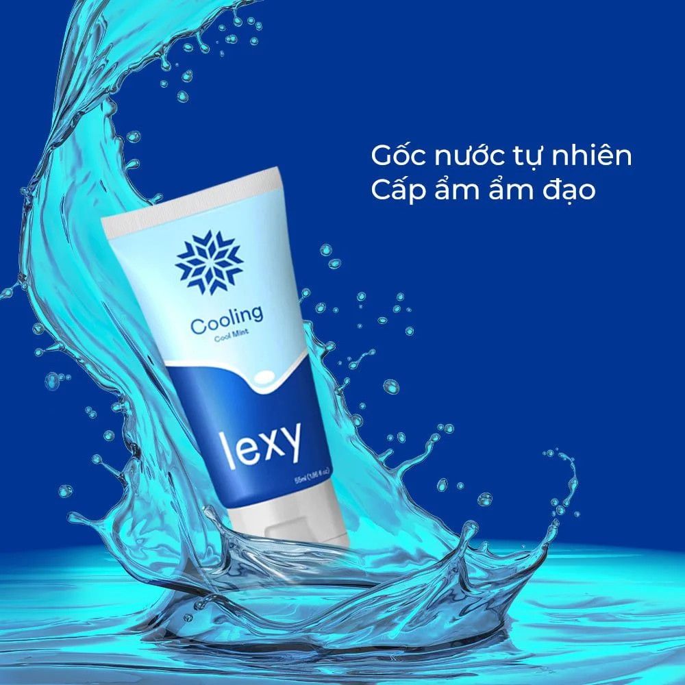 Gel bôi trơn bạc hà mát lạnh Lexy Cooling - Chai 55ml