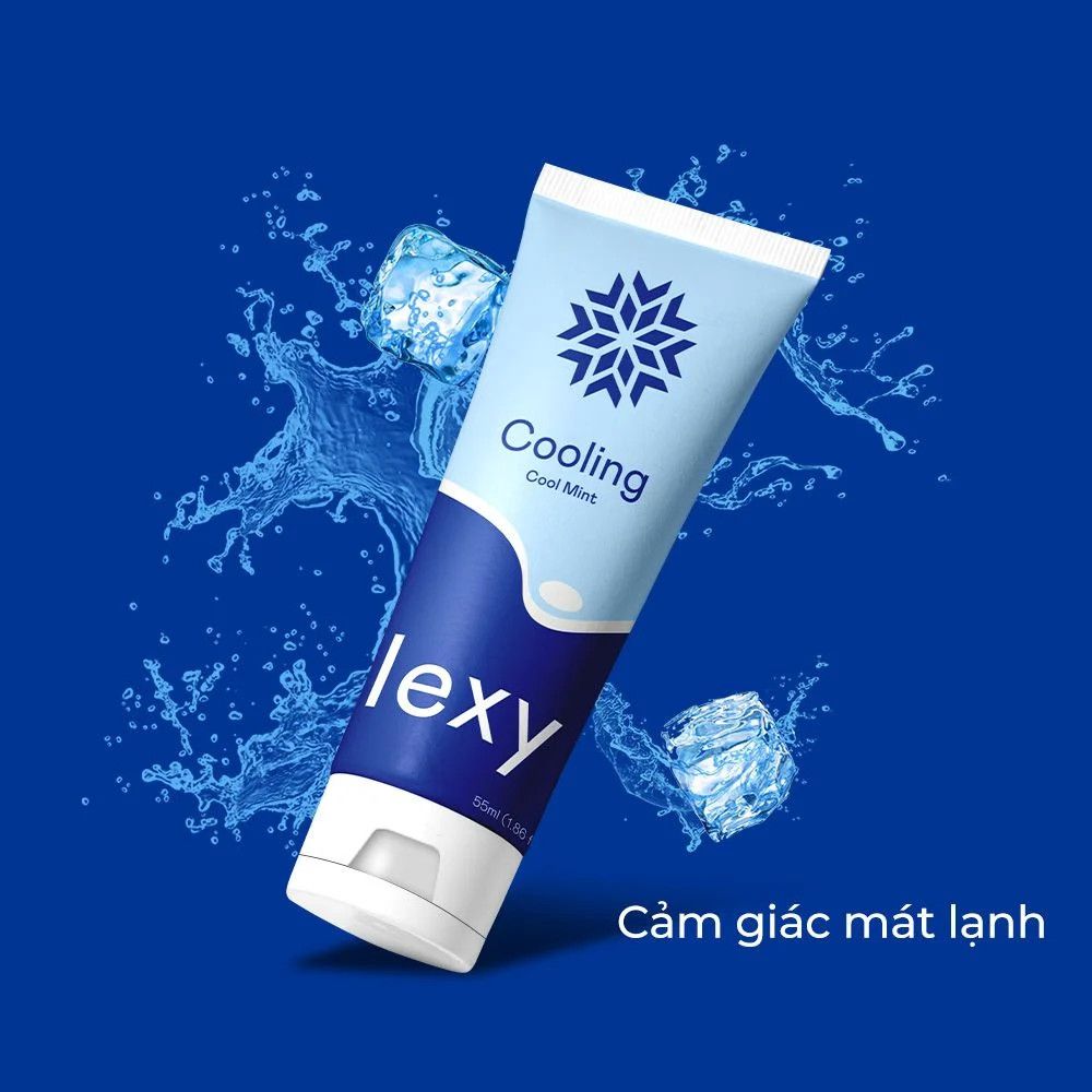 Gel bôi trơn bạc hà mát lạnh Lexy Cooling - Chai 55ml