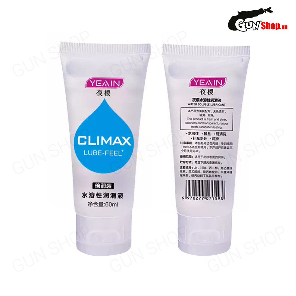 Gel bôi trơn Yeain Climax Lube Feel - Chai 60ml