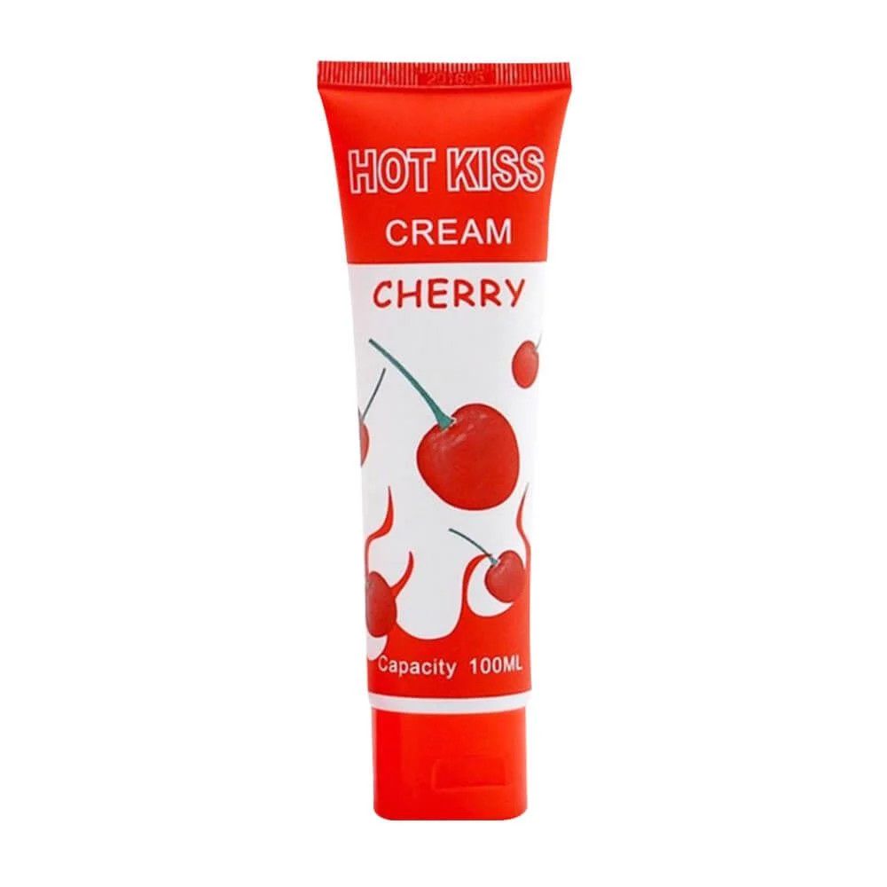 Gel bôi trơn hương cherry Hot Kiss - Chai 100ml