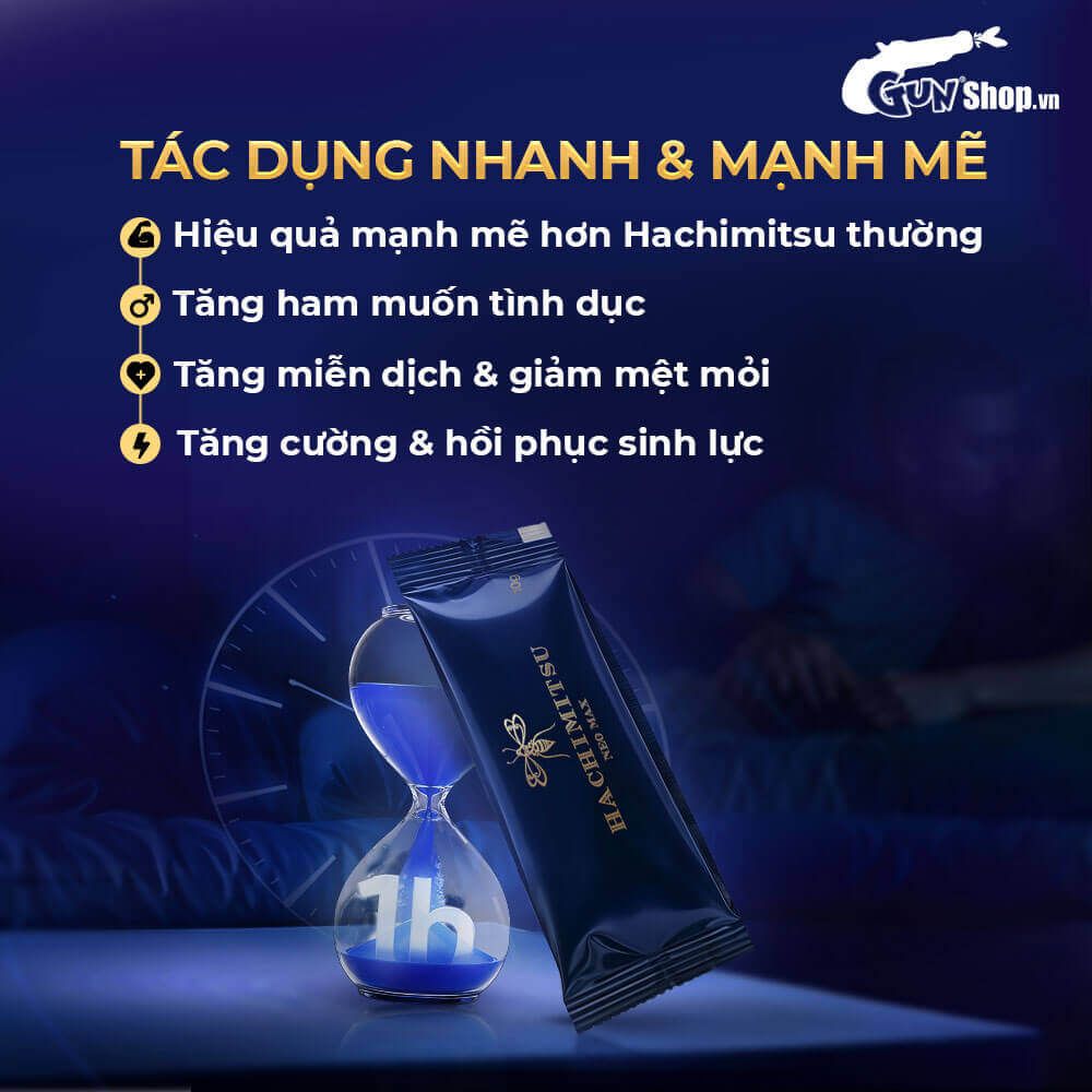 Tinh chất Hachimitsu Neo Max - Tăng cường sinh lý nam giới - 1 gói