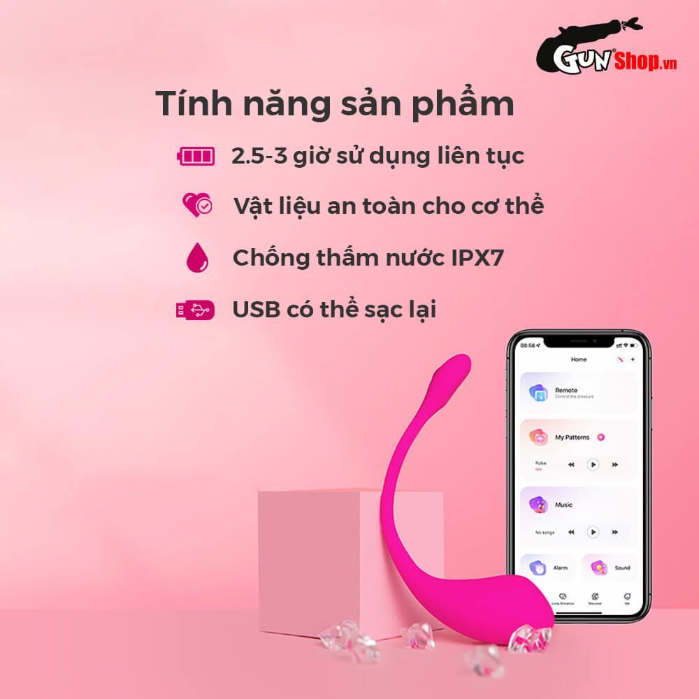 Trứng rung Lovense Lush 2