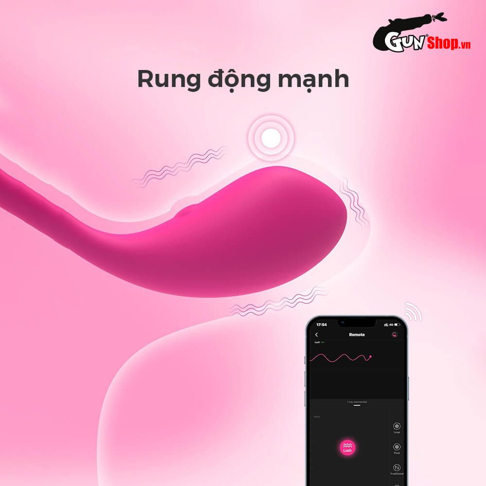 Trứng rung Lovense Lush 1