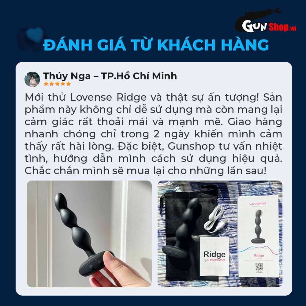 Máy massage hậu môn Lovense Ridge