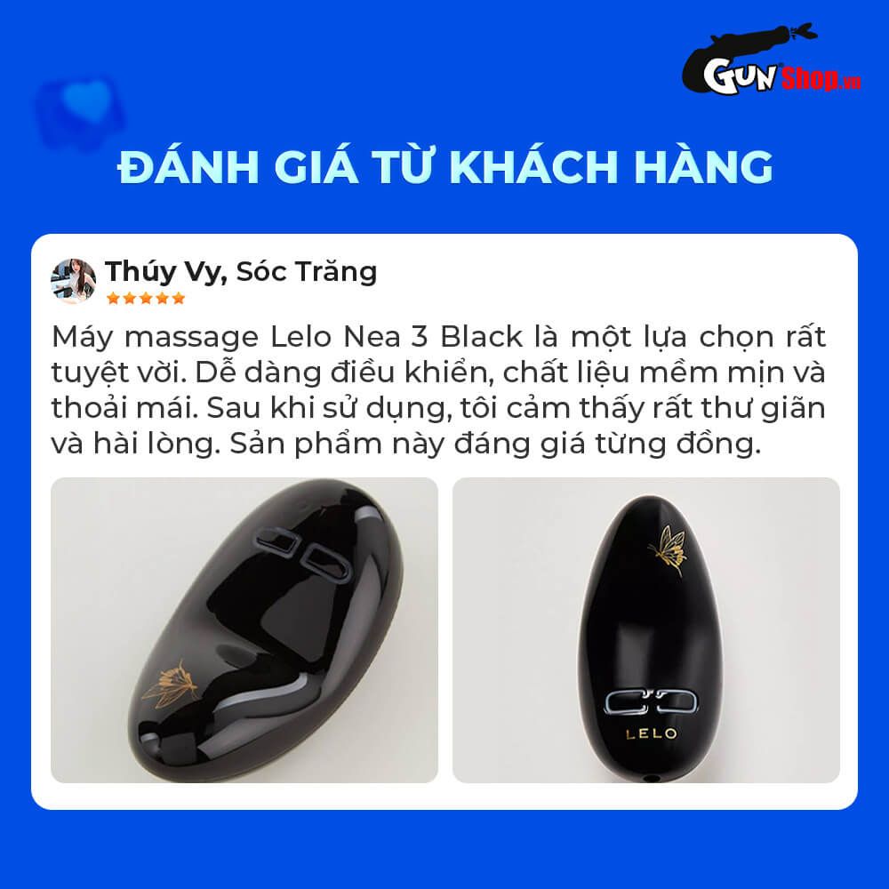 Máy massage Lelo Nea 3 Black