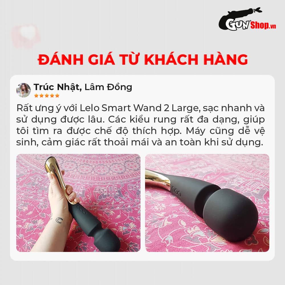 Máy massage Lelo Smart Wand 2 Large