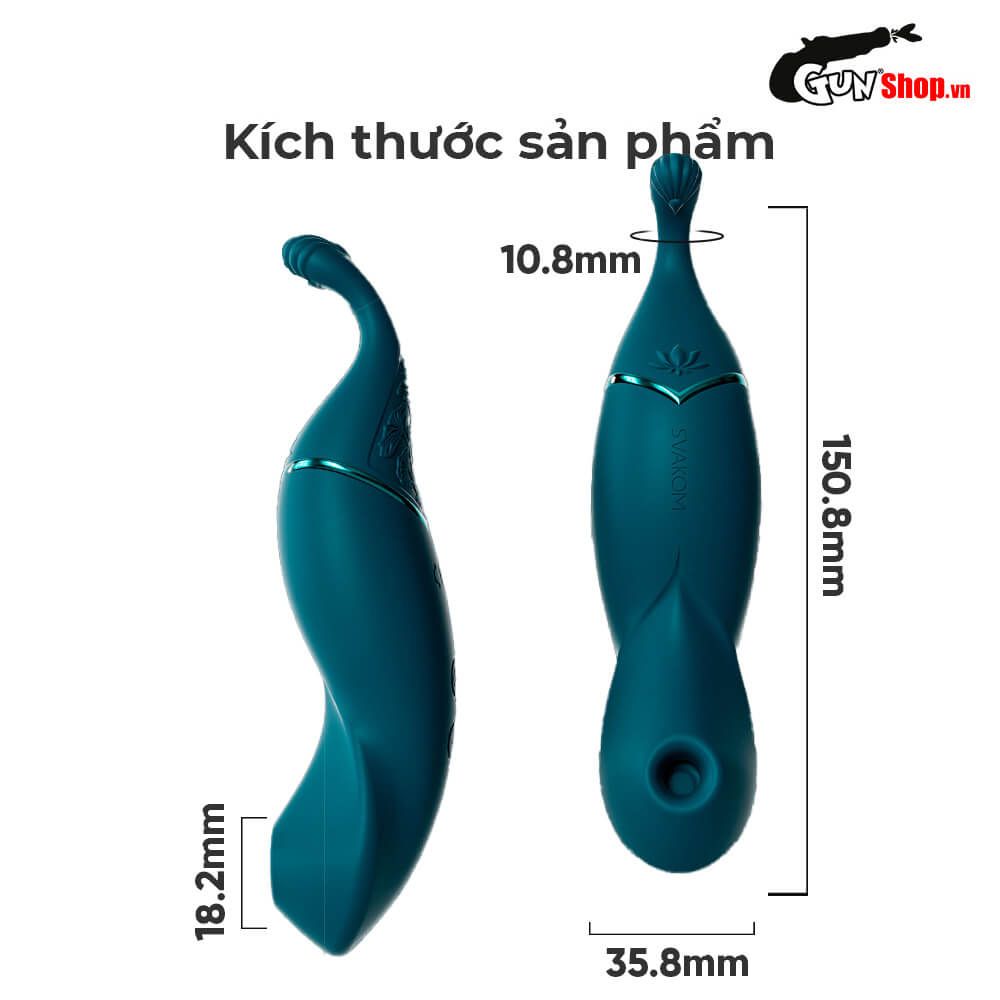 Máy massage Svakom Qingdai Shy Peacock
