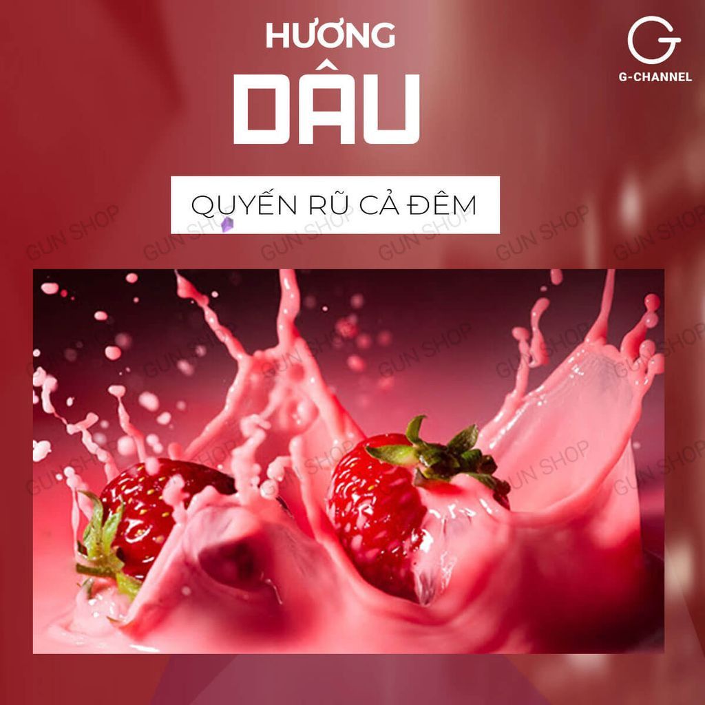 Bao cao su OKHQ hương dâu - Hộp 144 cái