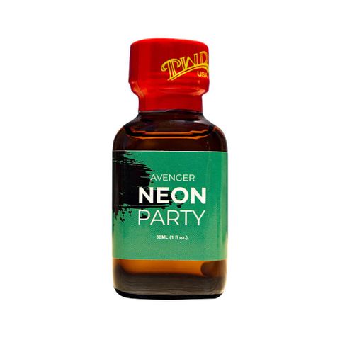 Chai hít tăng khoái cảm Popper PWD Avenger Neon Party Green - Chai 30ml