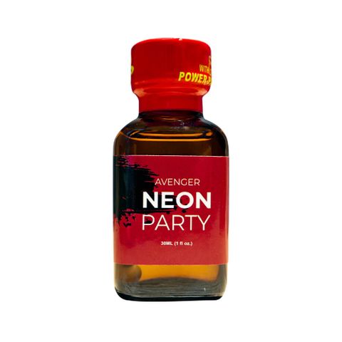 Chai hít tăng khoái cảm Popper PWD Avenger Neon Party Red - Chai 30ml