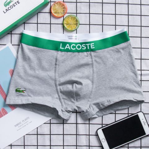 Quần lót Boxer Lacoste chính hãng - Xám