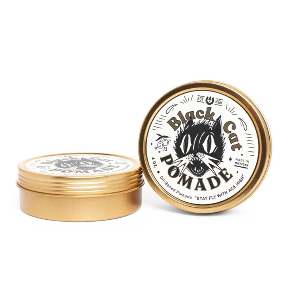 Sáp vuốt tóc Ace High Black Cat Pomade - Hộp 114gr