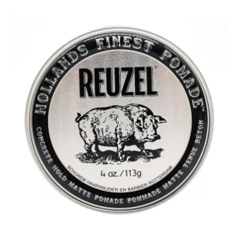 Sáp vuốt tóc Reuzel Concrete Hold Matte Pomade - Hộp 113gr