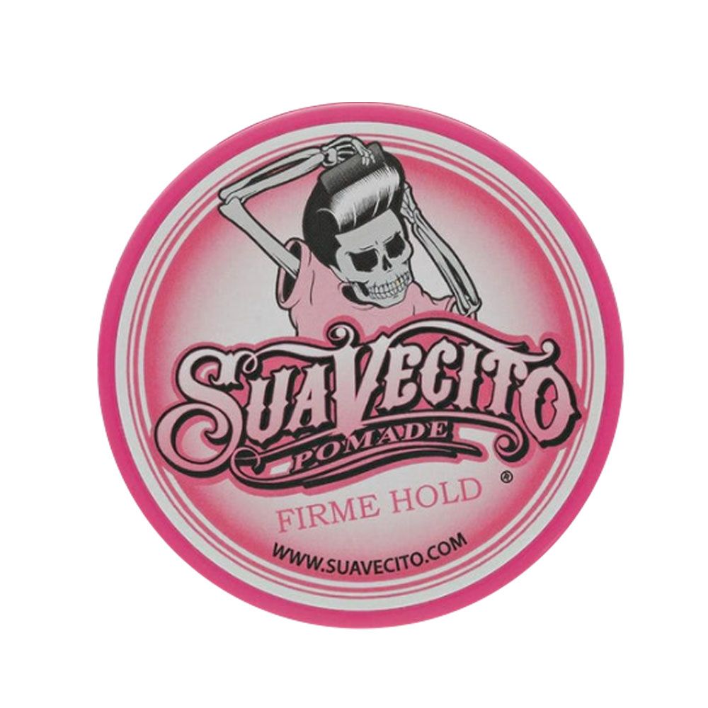 Sáp vuốt tóc Suavecito X Breast Cancer Solutions, Firme Hold Pomade - Hộp 113gr