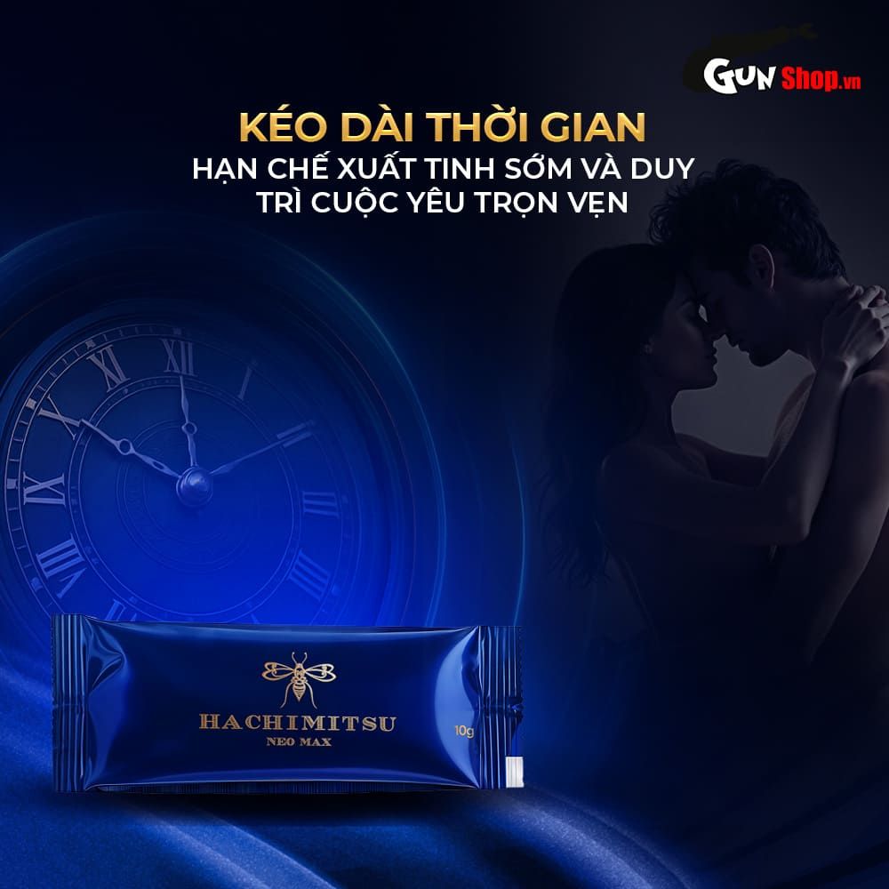 Tinh chất Hachimitsu Neo Max - Tăng cường sinh lý nam giới - 1 gói