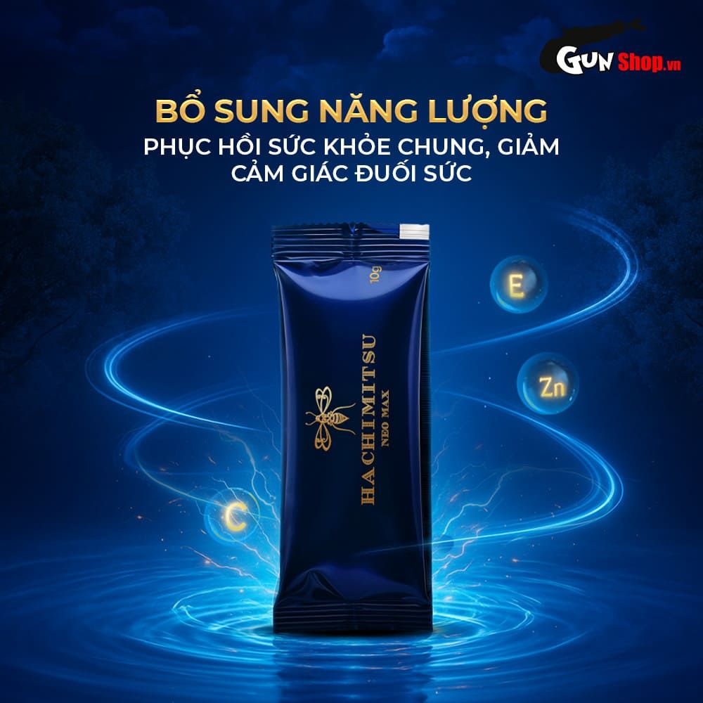 Tinh chất Hachimitsu Neo Max - Tăng cường sinh lý nam giới - 1 gói