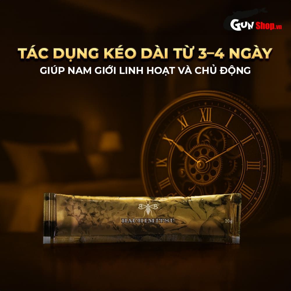 Tinh chất Hachimitsu - Tăng cường sinh lý nam giới - 1 gói