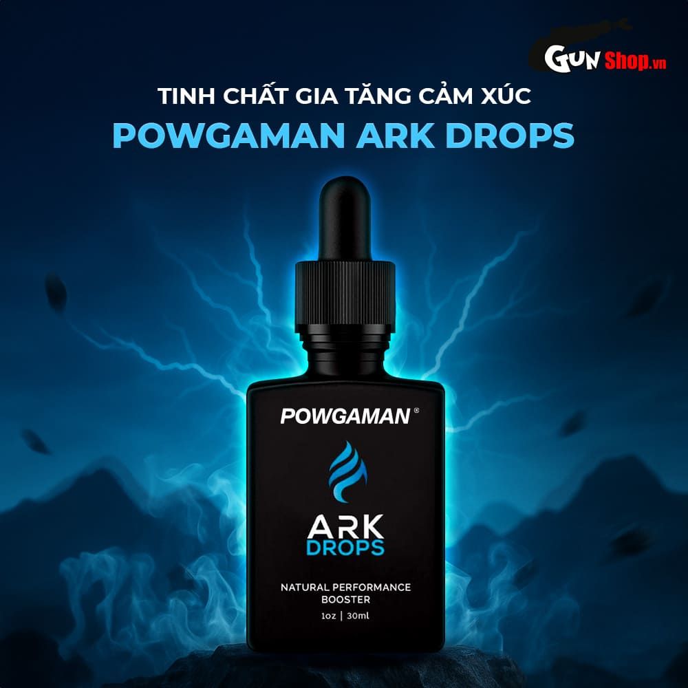 Tinh chất gia tăng cảm xúc Powgaman Ark Drops - Chai 30ml