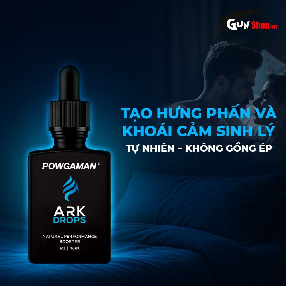 Tinh chất gia tăng cảm xúc Powgaman Ark Drops - Chai 30ml