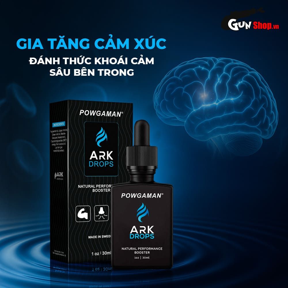 Tinh chất gia tăng cảm xúc Powgaman Ark Drops - Chai 30ml