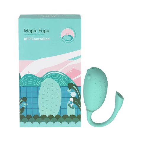Trứng rung Magic Motion Fugu Xanh