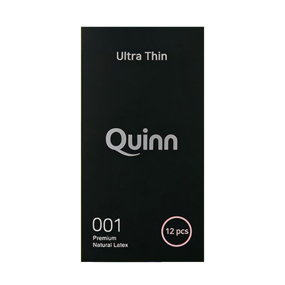 Bao cao su Quinn Ultra Thin - Siêu mỏng - Hộp 12 cái