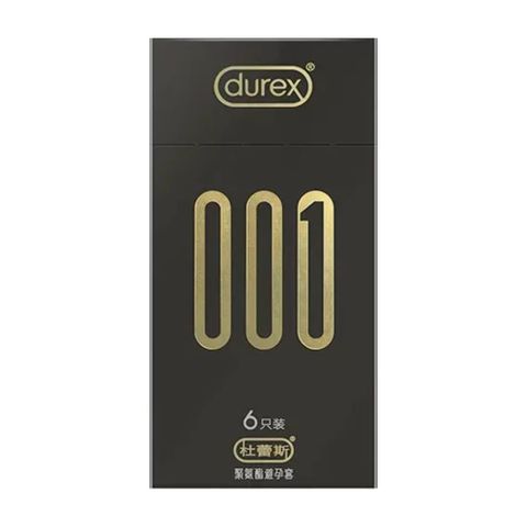 Bao cao su Durex 001 - Siêu mỏng, 54mm - Hộp 6 cái