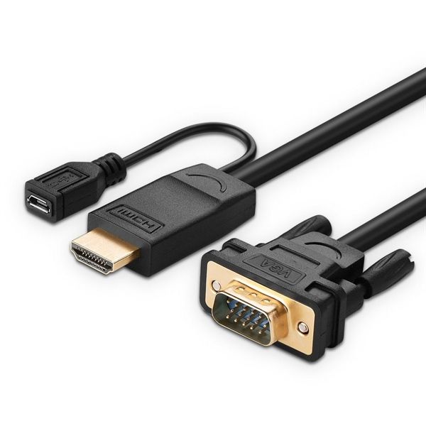 Cáp chuyển HDMI sang Vga 1.5m UGreen (MM101) 30449