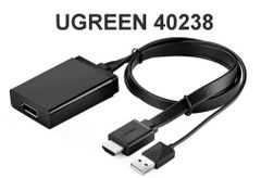 Cáp chuyển đổi HDMI to Displayport Ugreen hỗ trợ 4K cao cấp Ugreen 40238