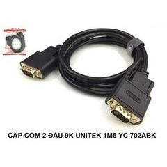 Cáp Com 2 đầu 9K 1.5m Unitek Y-C702ABK