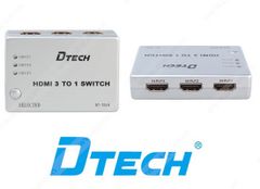 Hub HDMI 3-1 Dtech (DT 7018) + Remote