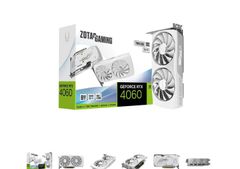 Card màn hình VGA ZOTAC GAMING GeForce RTX 4060 8Gb Twin Edge OC White Edition